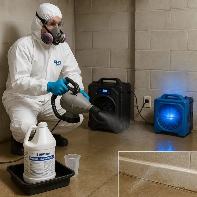 Sanitization and Odor Removal process in Cockrell Hill, TX
