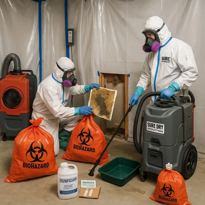 Contaminated Water Handling Protocols process in Cockrell Hill, TX